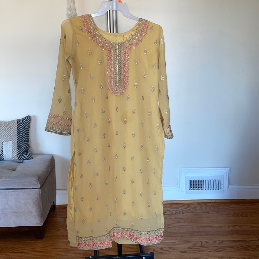 Palazzo Suit Salwar Kameez (Large) | India Pakistan Bangladesh